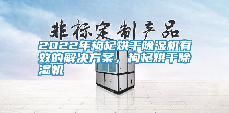 2022年枸杞烘干除濕機有效的解決方案，枸杞烘干除濕機