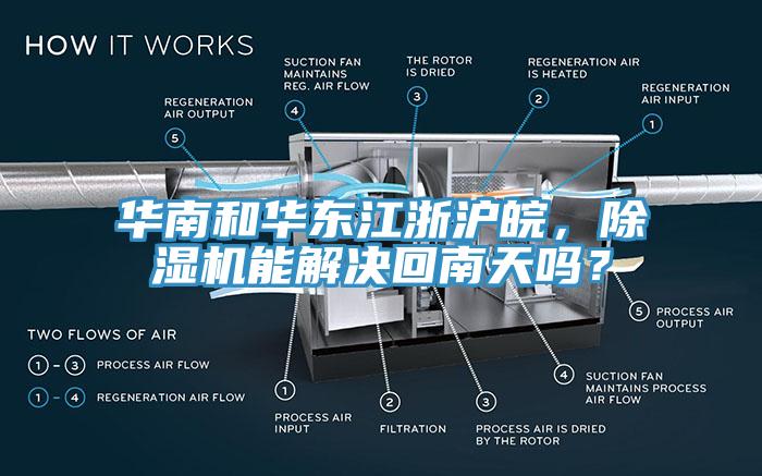 華南和華東江浙滬皖，除濕機能解決回南天嗎？