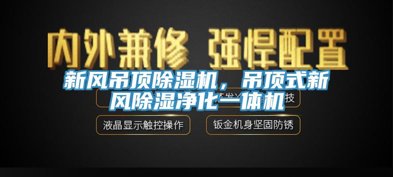 新風(fēng)吊頂除濕機，吊頂式新風(fēng)除濕凈化一體機