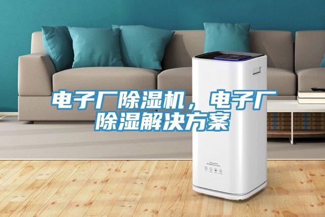 電子廠除濕機，電子廠除濕解決方案