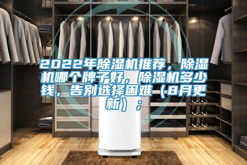 2022年除濕機推薦，除濕機哪個牌子好，除濕機多少錢，告別選擇困難（8月更新）；