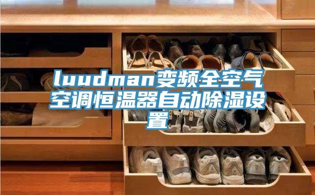 luudman變頻全空氣空調(diào)恒溫器自動除濕設置