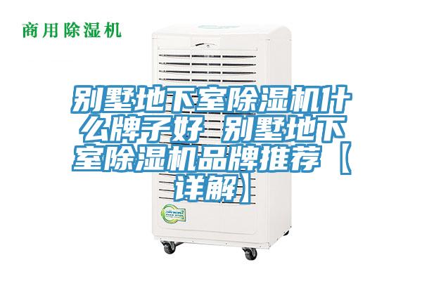 別墅地下室除濕機(jī)什么牌子好 別墅地下室除濕機(jī)品牌推薦【詳解】