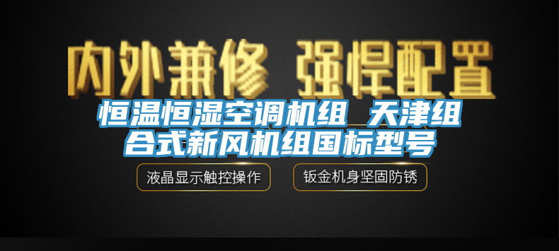 恒溫恒濕空調(diào)機組 天津組合式新風機組國標型號