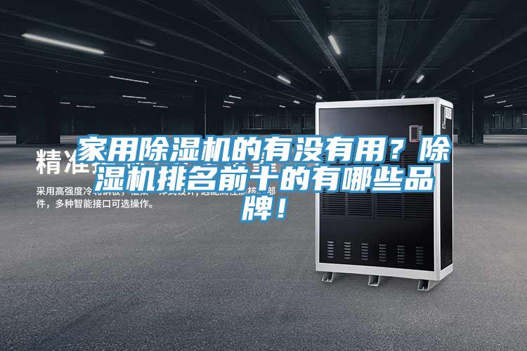 家用除濕機的有沒有用？除濕機排名前十的有哪些品牌！