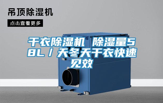 干衣除濕機(jī) 除濕量58L／天冬天干衣快速見效