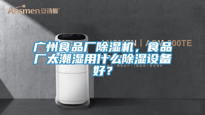 廣州食品廠除濕機，食品廠太潮濕用什么除濕設備好？