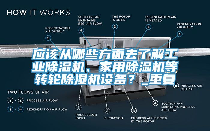 應(yīng)該從哪些方面去了解工業(yè)除濕機(jī)、家用除濕機(jī)等轉(zhuǎn)輪除濕機(jī)設(shè)備？_重復(fù)