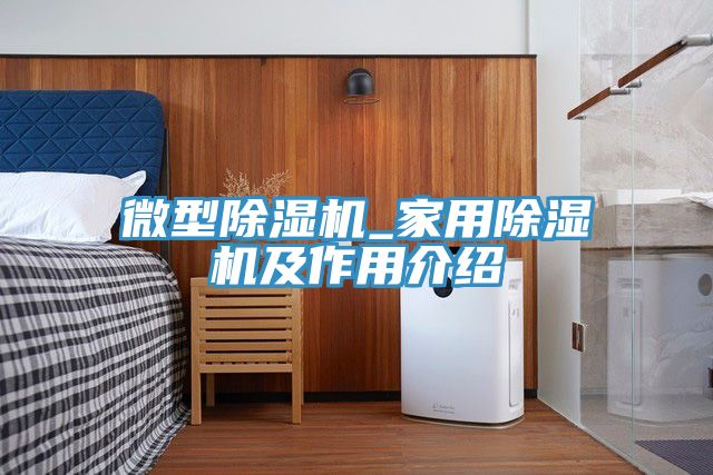 微型除濕機_家用除濕機及作用介紹