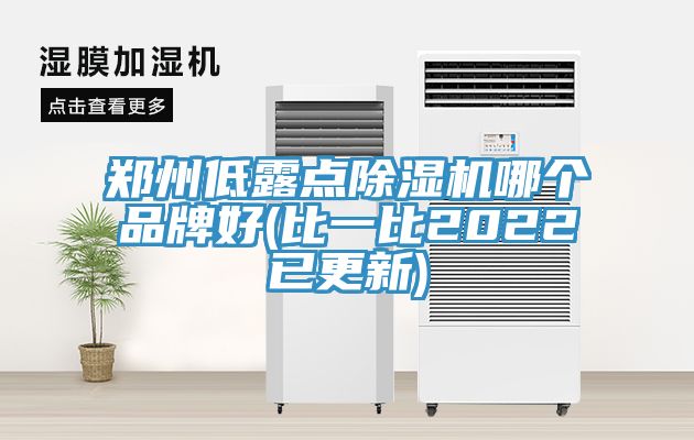 鄭州低露點除濕機(jī)哪個品牌好(比一比2022已更新)