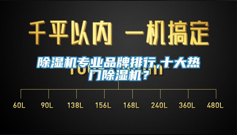 除濕機專業品牌排行,十大熱門除濕機？